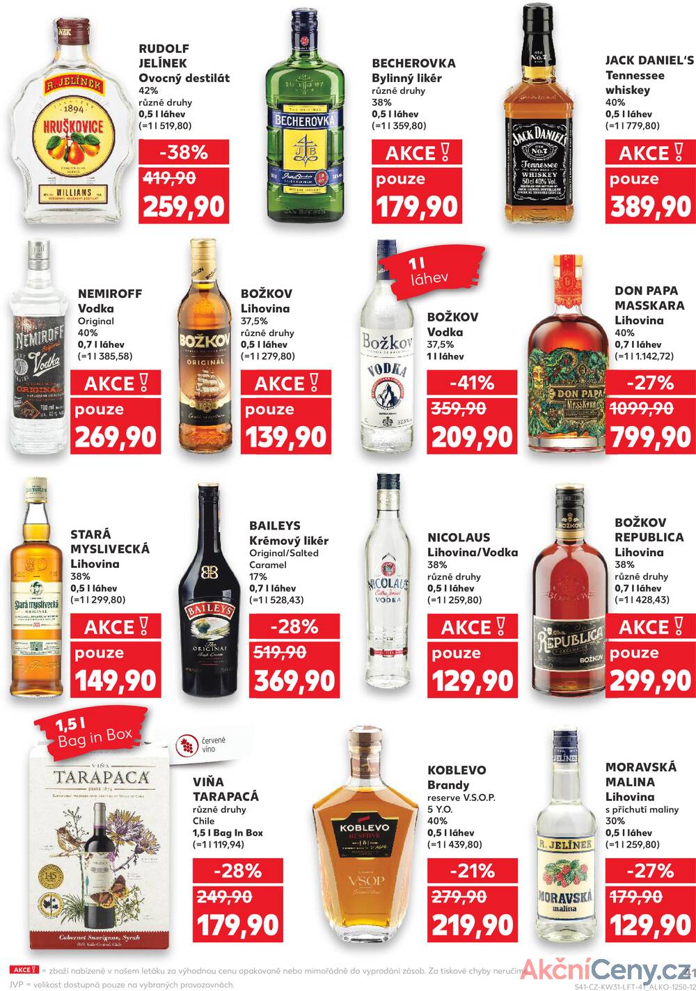 Leták Kaufland - Kaufland 30.7. - 5.8. - Kaufland Praha-Barrandov - strana 41