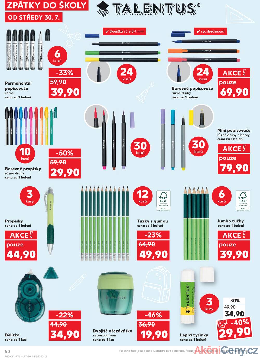 Leták Kaufland - Kaufland 30.7. - 5.8. - Kaufland - Cheb - strana 50