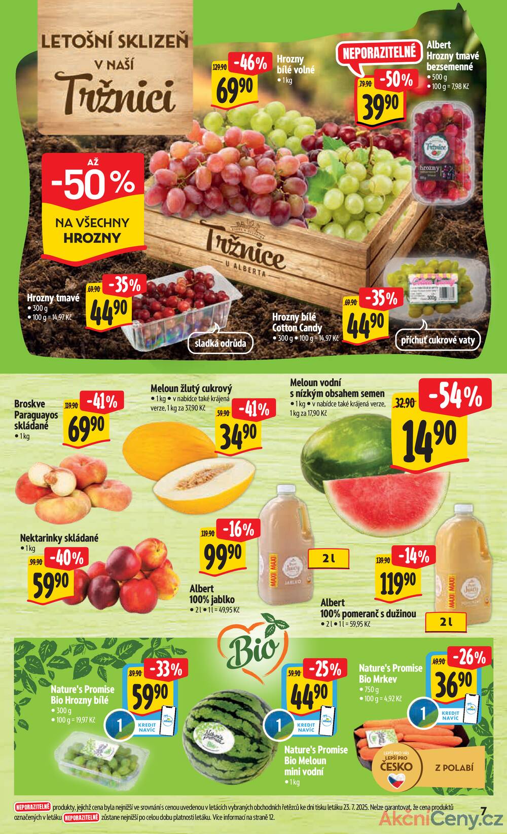 Leták Albert - Albert  Hypermarket od 30.7. do 5.8.2025 - strana 7