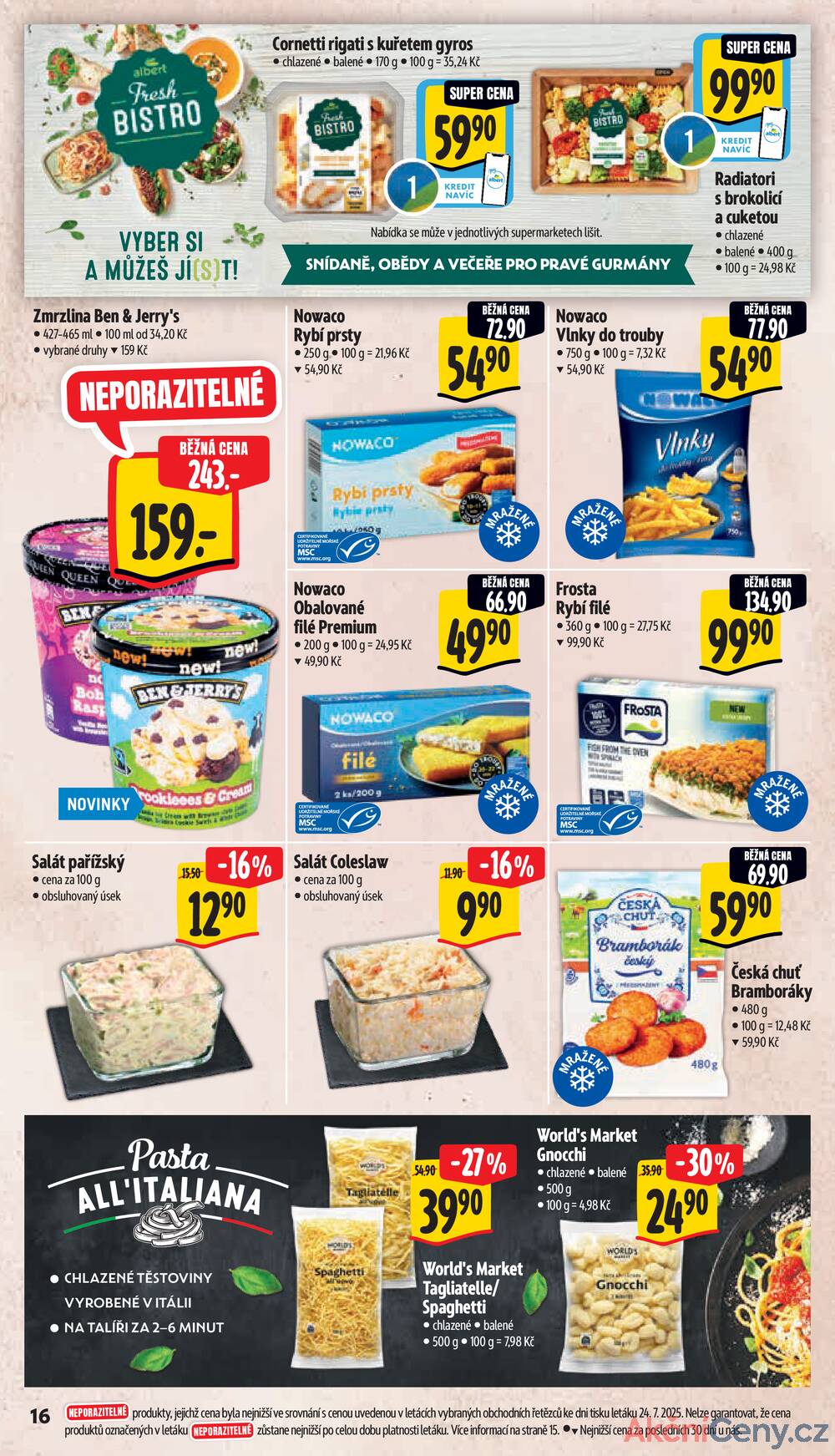 Leták Albert - Albert Supermarket od 30.7. do 5.8.2025 - strana 18 Leták Albert - Albert Supermarket od 30.7. do 5.8.2025 - strana 18