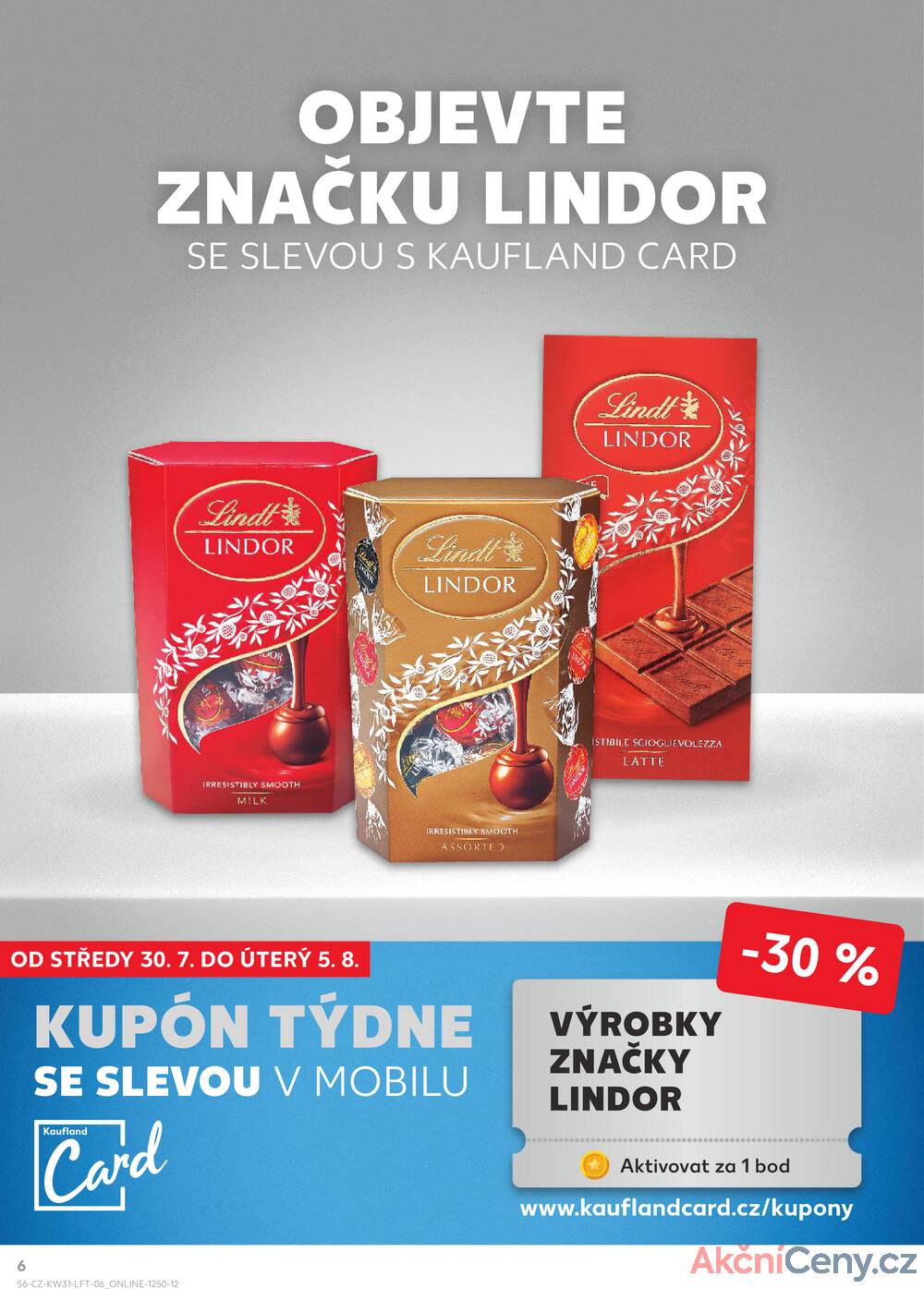 Leták Kaufland - Kaufland 30.7. - 5.8. - Kaufland - Ostrava - Zábřeh - strana 6