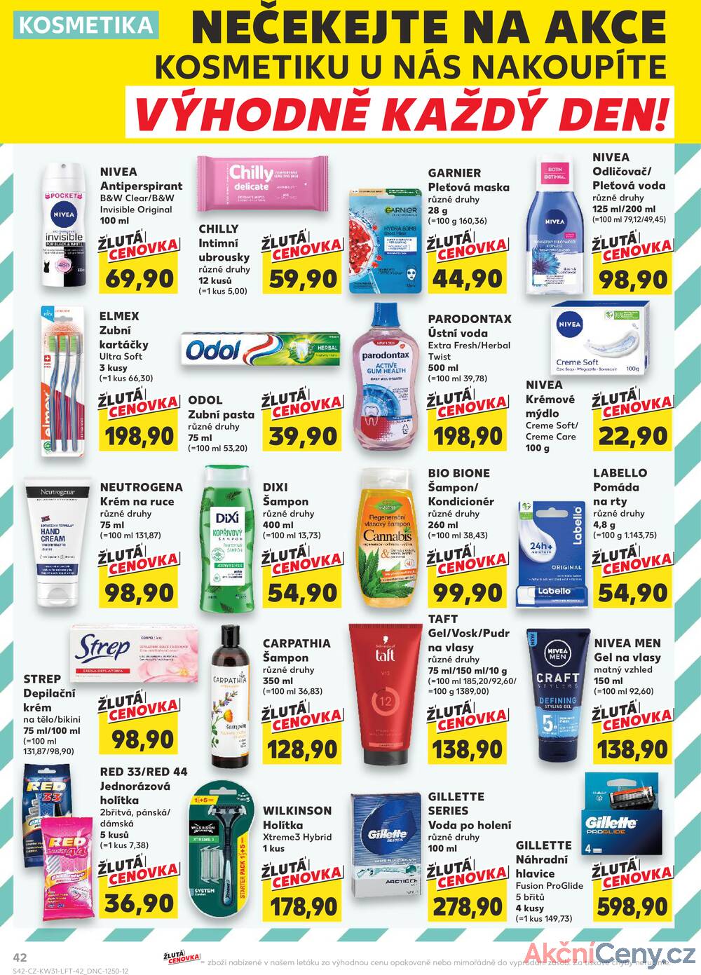 Leták Kaufland - Kaufland 30.7. - 5.8. - Kaufland - Ostrava - Zábřeh - strana 42