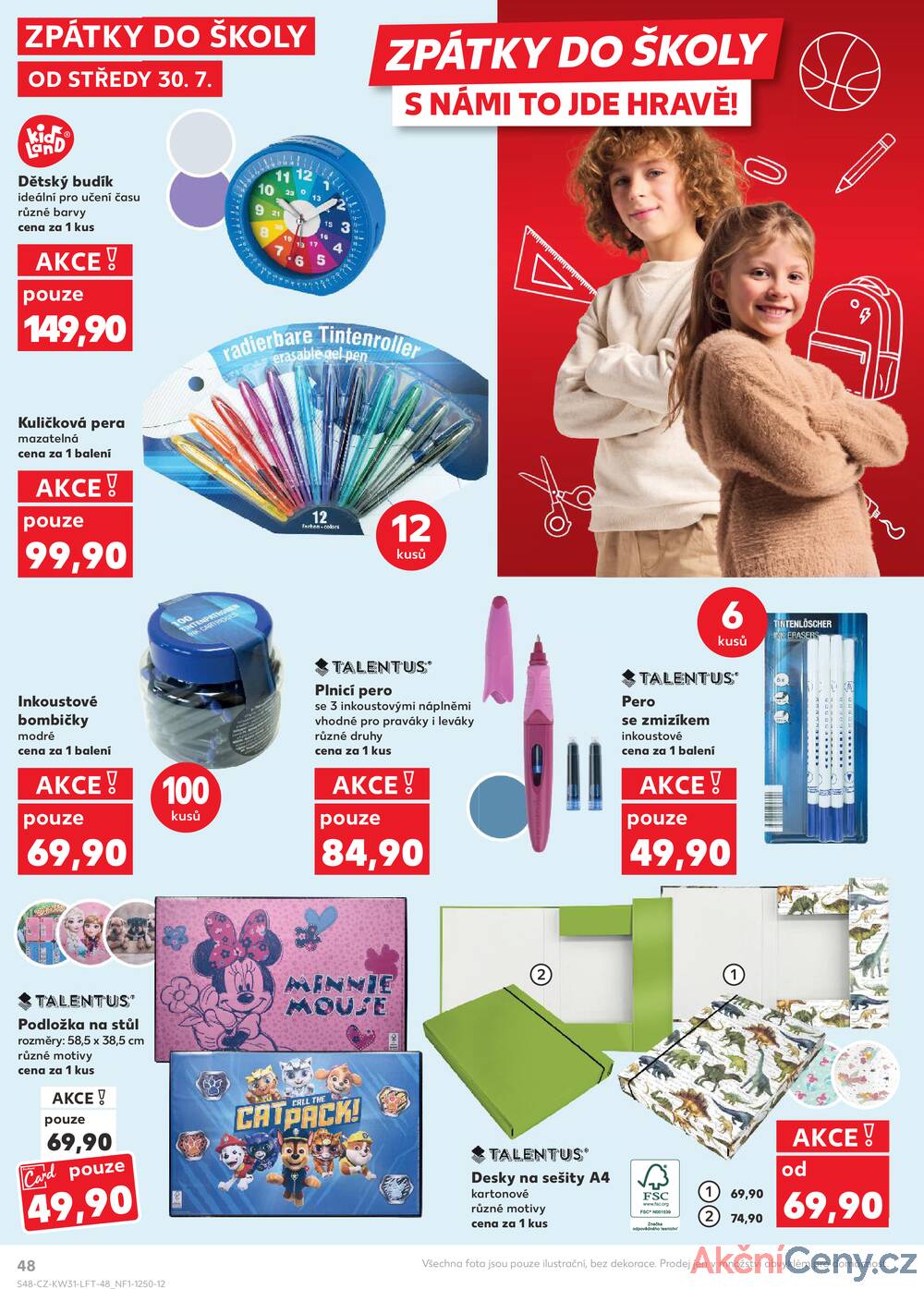 Leták Kaufland - Kaufland 30.7. - 5.8. - Kaufland - Plzeň (Sukova) - strana 48