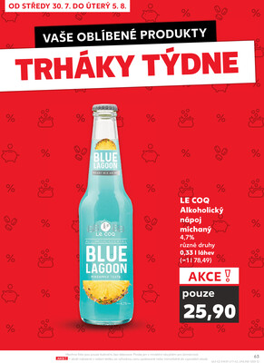 Kaufland 30.7. - 5.8. - Kaufland - Plzeň (Sukova)