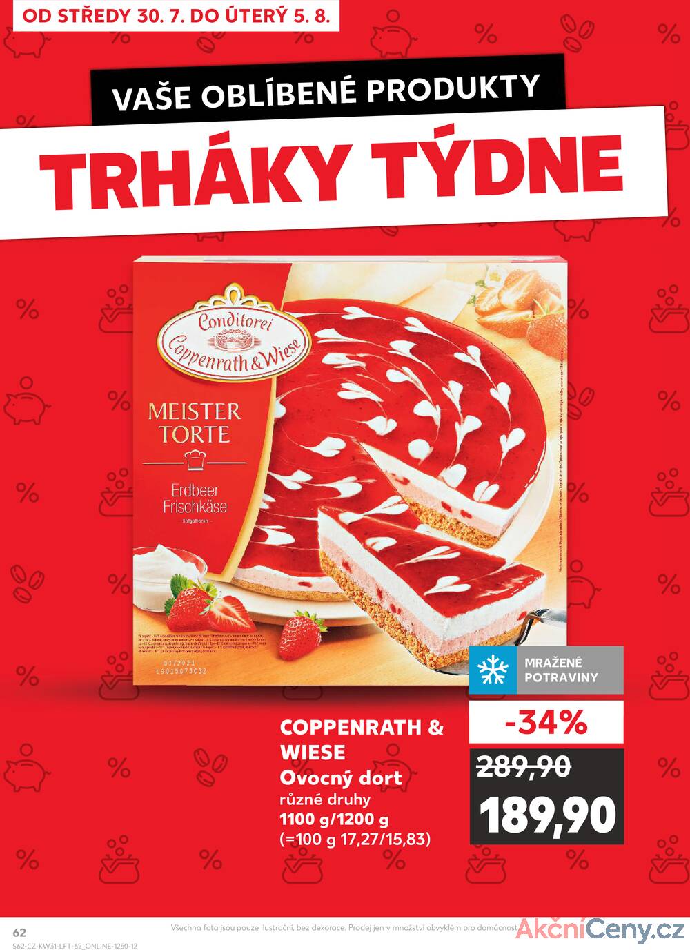 Leták Kaufland - Kaufland 30.7. - 5.8. - Kaufland - Kutná Hora - strana 62