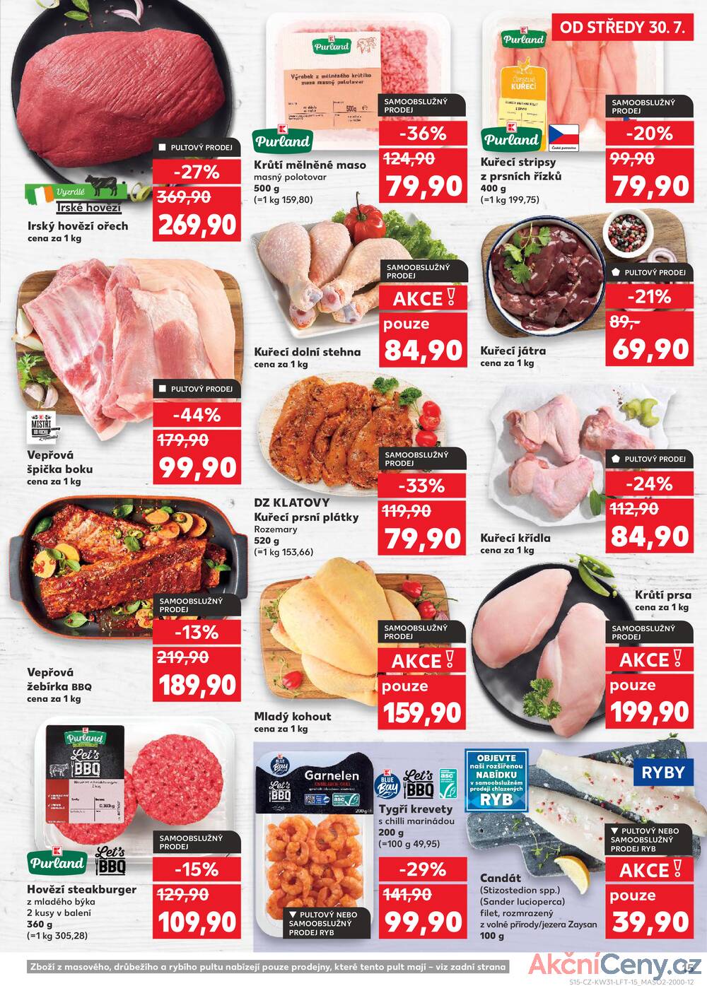 Leták Kaufland - Kaufland 30.7. - 5.8. - Kaufland - Valašské Meziříčí - strana 15