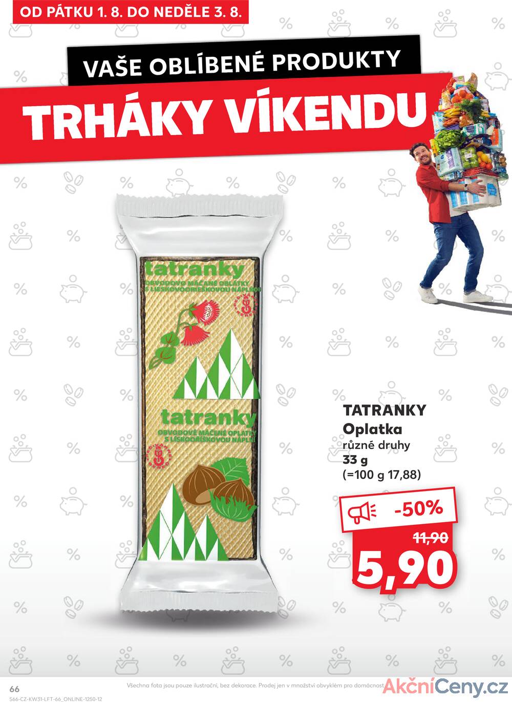 Leták Kaufland - Kaufland 30.7. - 5.8. - Kaufland - Valašské Meziříčí - strana 66