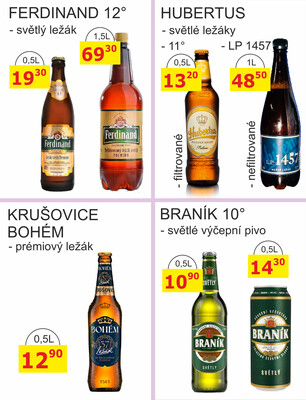 BENE Nápoje od 1.8. do 31.8.2025
