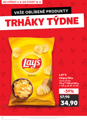 Kaufland 6.8. - 12.8. - Kaufland - Čáslav