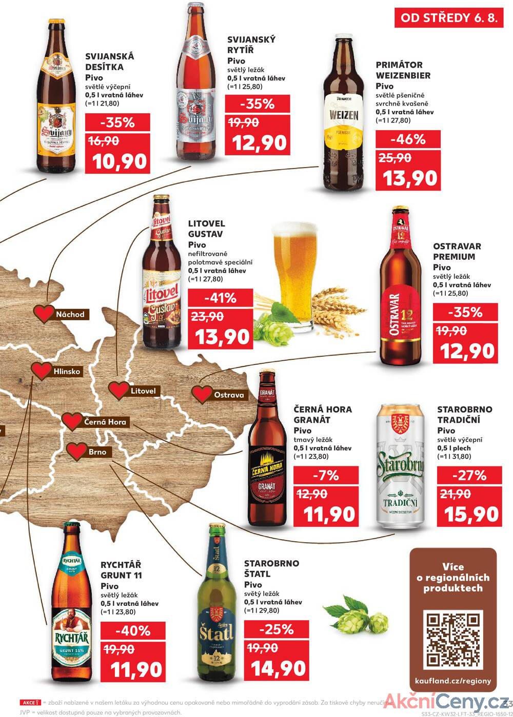 Leták Kaufland - Kaufland 6.8. - 12.8. - Kaufland - Děčín - strana 33