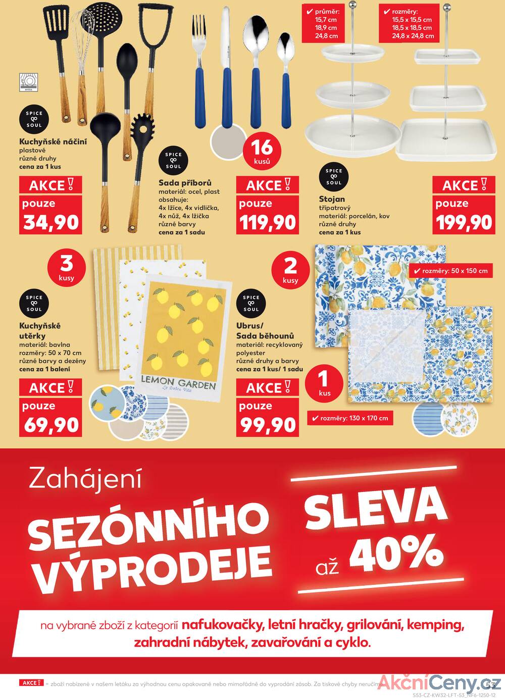Leták Kaufland - Kaufland 6.8. - 12.8. - Kaufland - Teplice (Čs. Dobrovolců) - strana 53