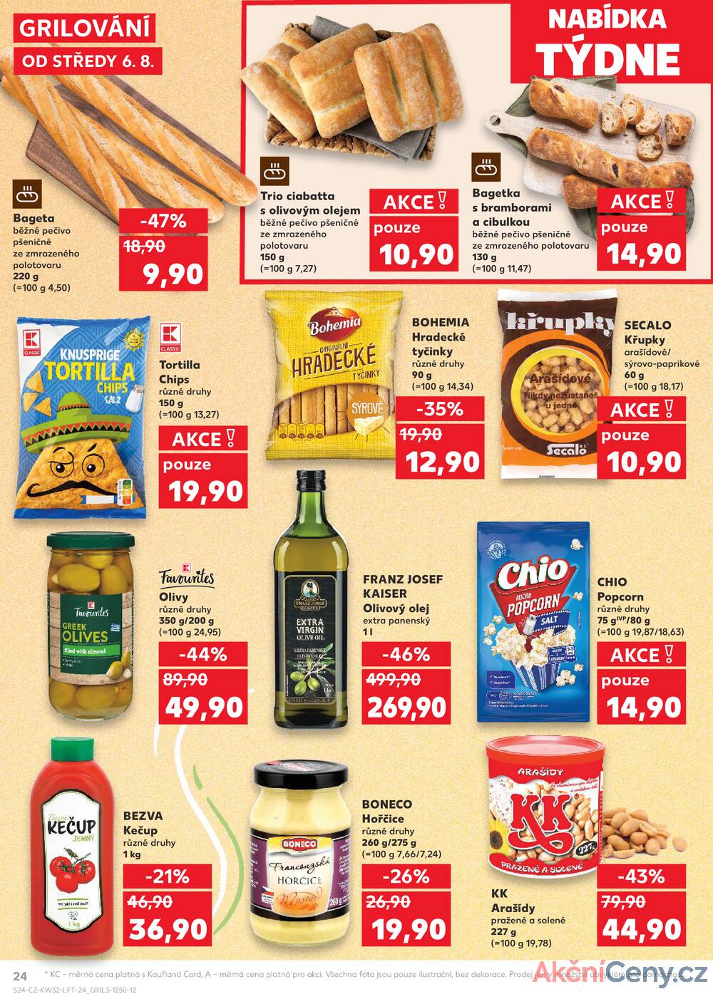 Leták Kaufland - Kaufland 6.8. - 12.8. - Kaufland - Hradec Králové - strana 24