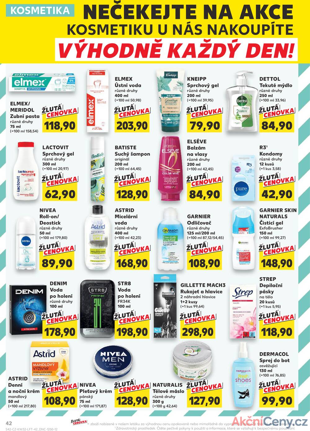 Leták Kaufland - Kaufland 6.8. - 12.8. - Kaufland Praha-Barrandov - strana 42