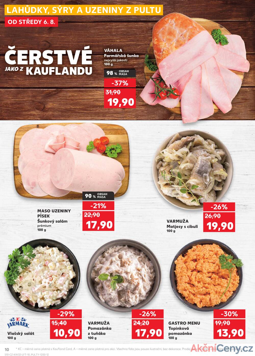 Leták Kaufland - Kaufland 6.8. - 12.8. - Kaufland Praha Čestlice - strana 10