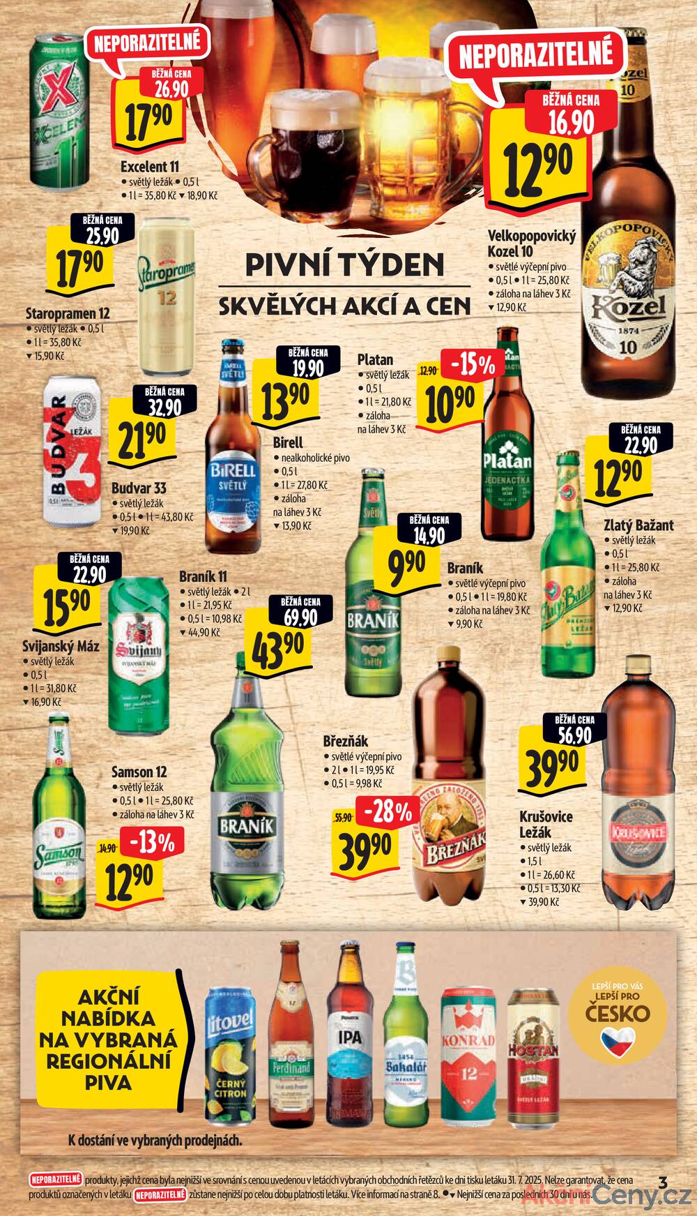 Leták Albert - Albert Supermarket od 6.8. do 12.8.2025 - strana 3
