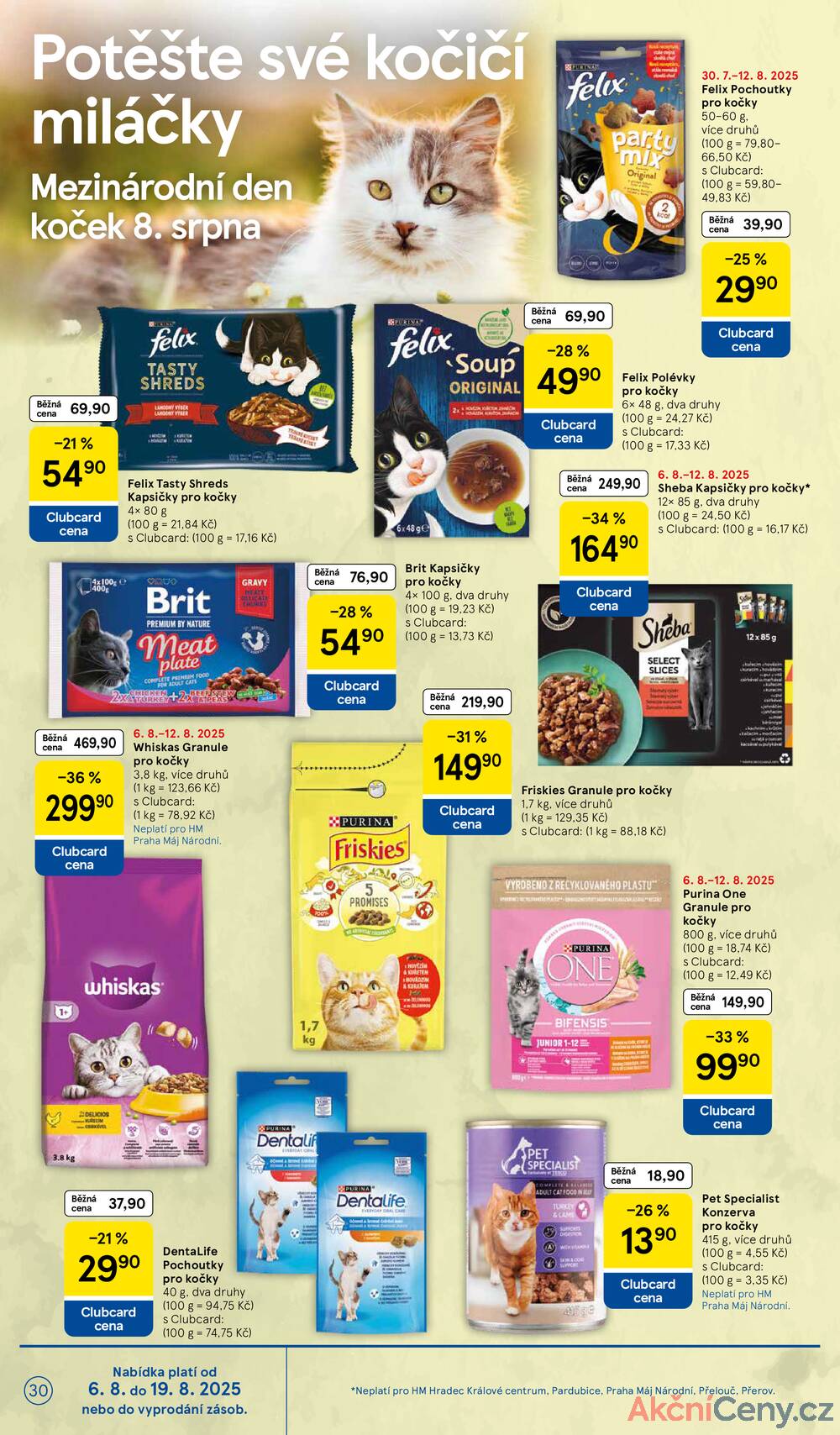Leták Tesco - Tesco malé hypermarkety od 6.8. do 12.8.2025 - strana 30