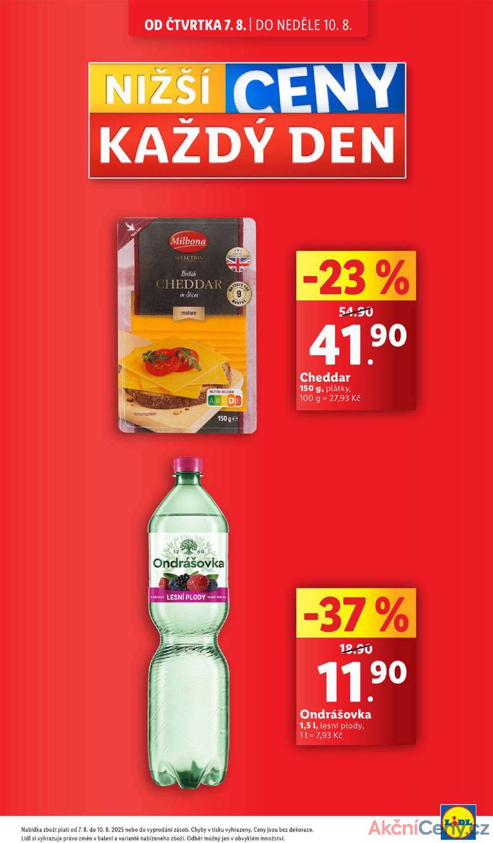 Leták Lidl - Lidl Čtvrtek od 7.8. do 10.8.2025 - strana 5