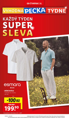 Leták Lidl
		  platný do 10.8.2025 - strana 6