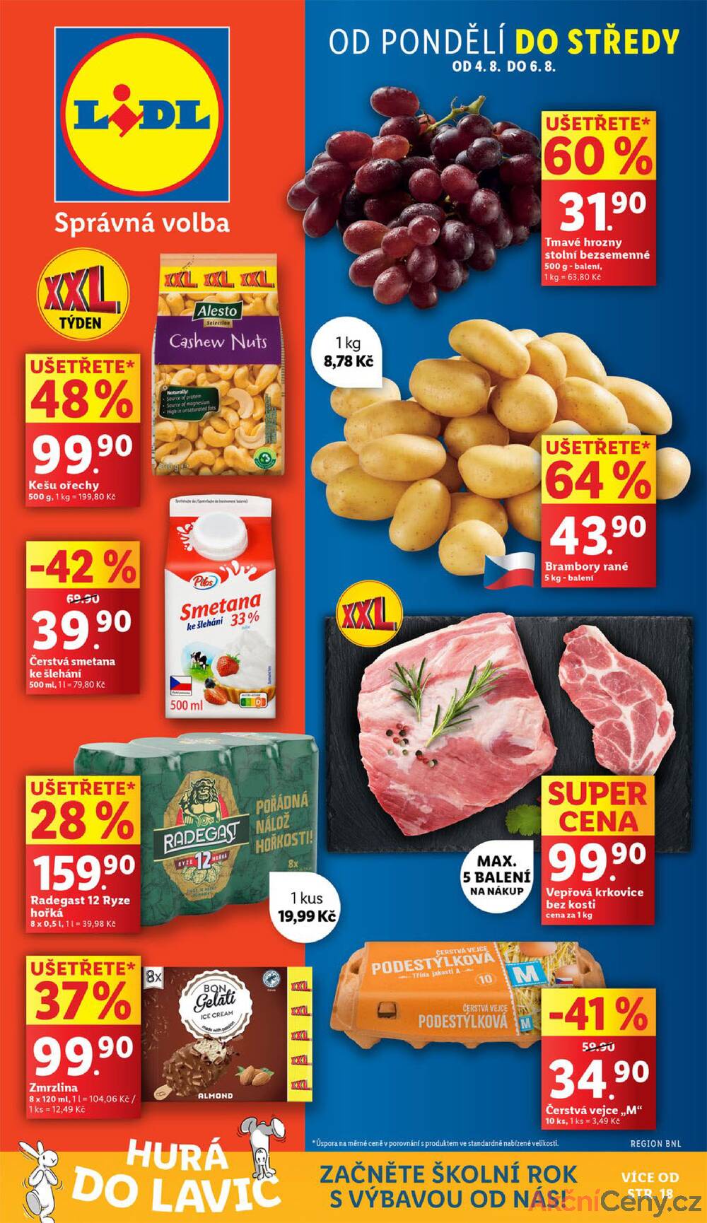 Leták Lidl - Lidl od 4.8. do 6.8.2025 - strana 1 Leták Lidl - Lidl od 4.8. do 6.8.2025 - strana 1