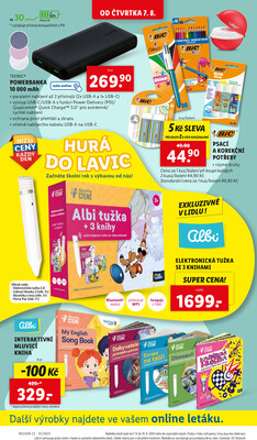 Leták Lidl
		  platný do 10.8.2025 - strana 18