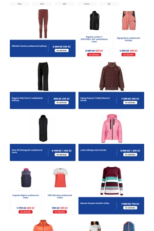 leták Intersport