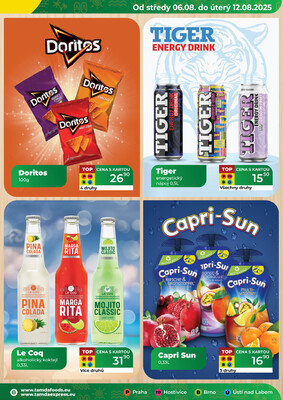 Tamda Foods od 6.8. do 12.8.2025