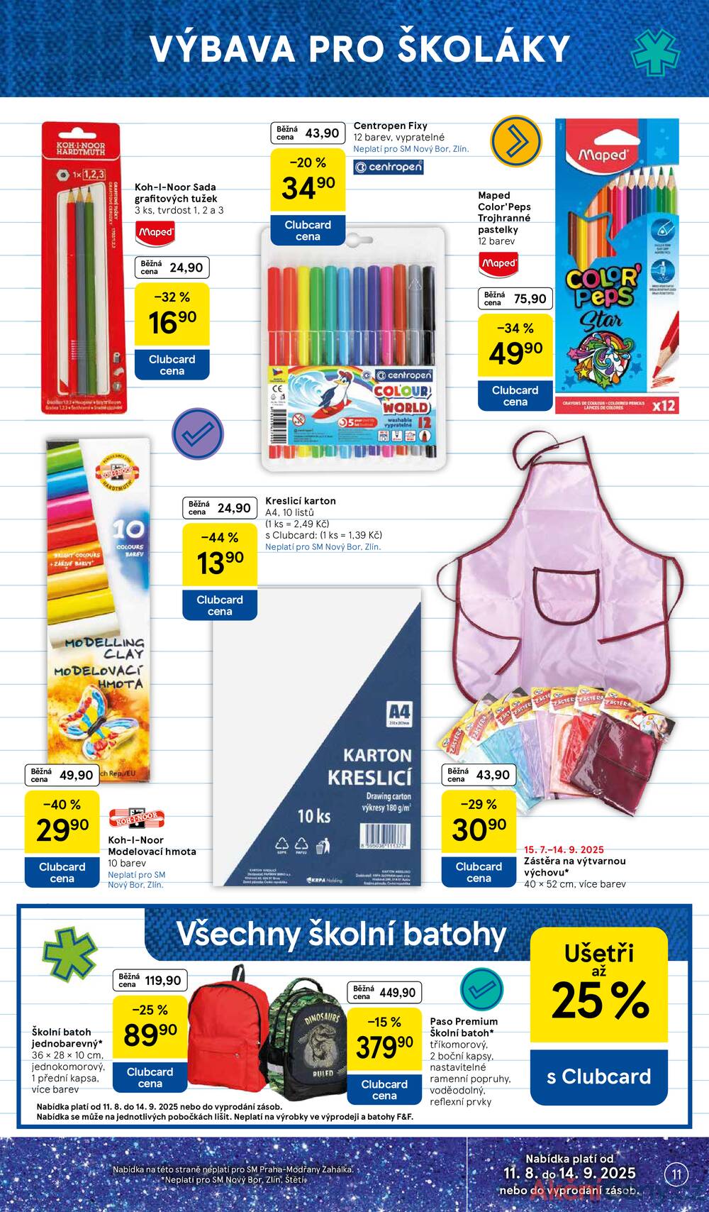 Leták Tesco - Tesco supermarkety od 13.8. do 19.8.2025 - strana 11 Leták Tesco - Tesco supermarkety od 13.8. do 19.8.2025 - strana 11