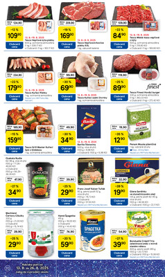 Tesco malé hypermarkety od 13.8. do 19.8.2025