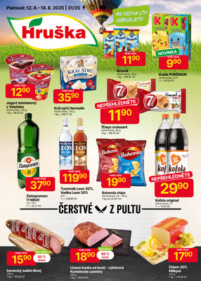 Hruška od 12.8. do 18.8.2025