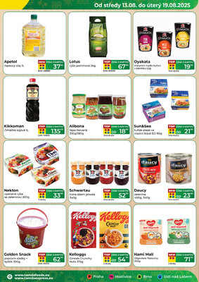 Tamda Foods od 13.8. do 19.8.2025