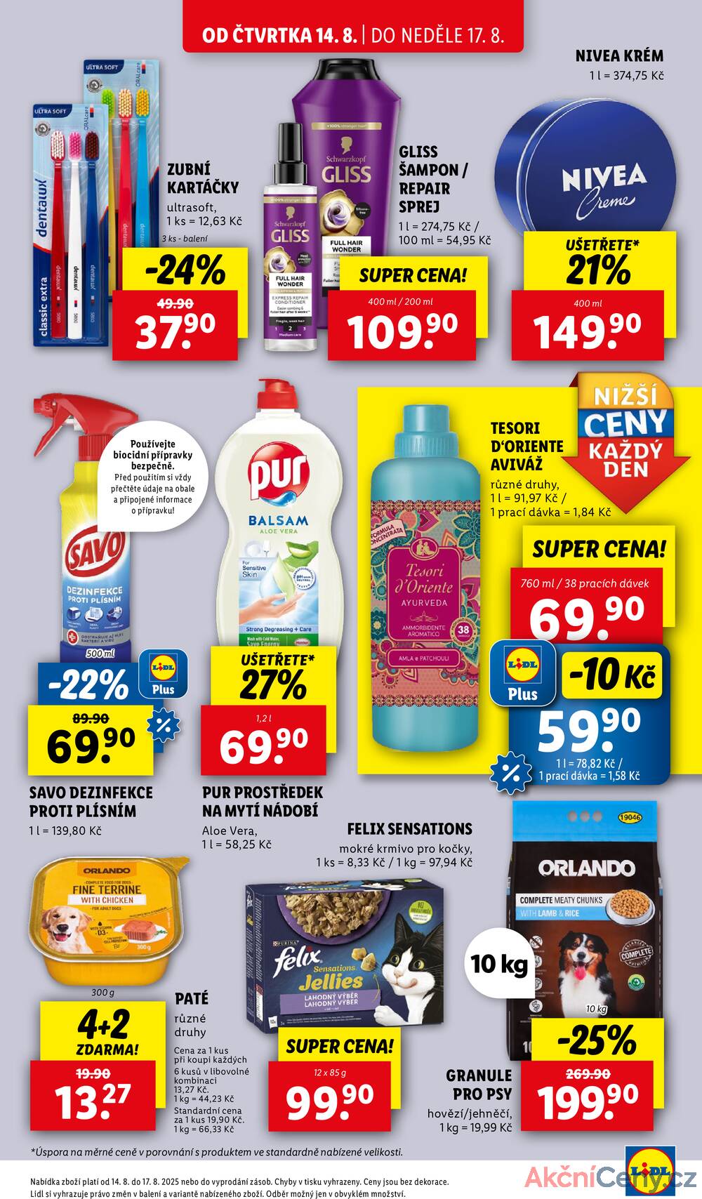 Leták Lidl - Lidl Čtvrtek od 14.8. do 17.8.2025 - strana 27