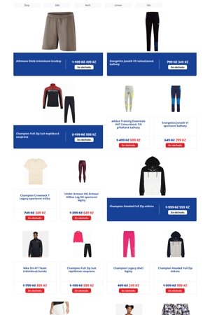 leták Intersport