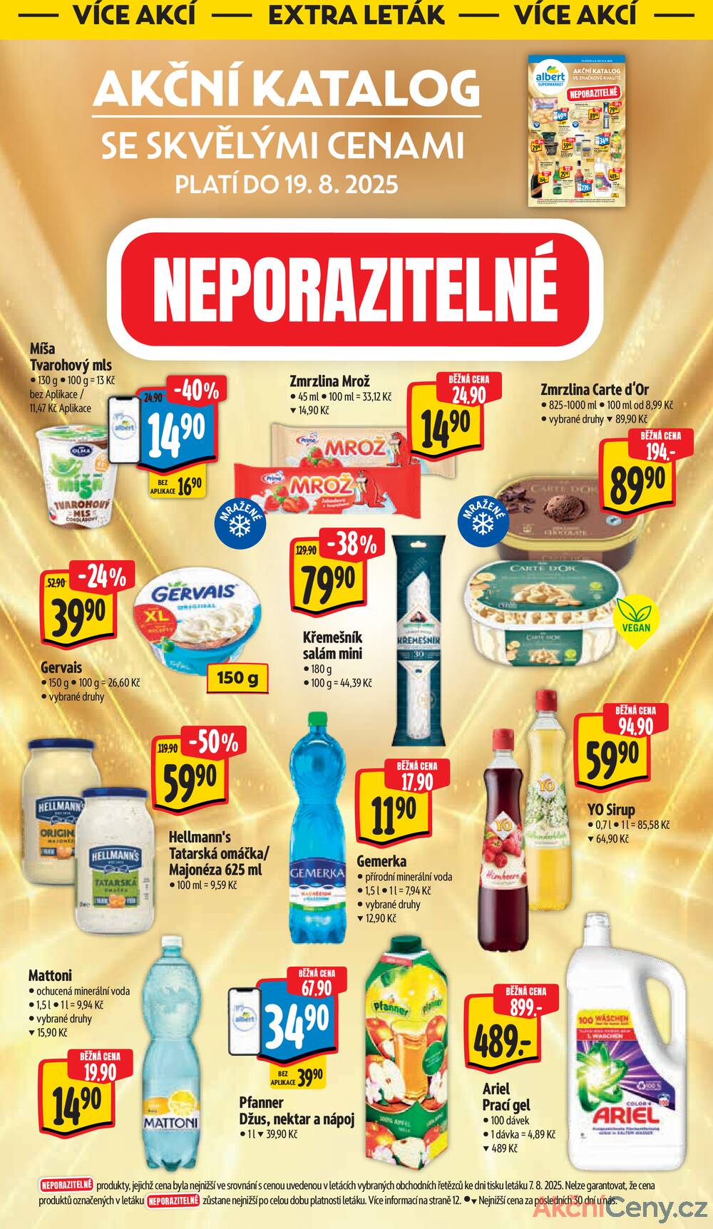 Leták Albert - Albert Supermarket od 13.8. do 19.8.2025 - strana 33