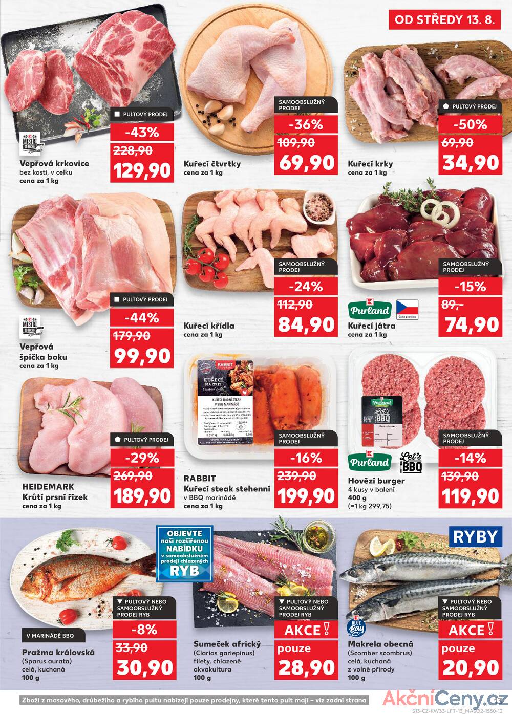 Leták Kaufland - Kaufland 13.8. - 19.8. - Kaufland - Prachatice - strana 13