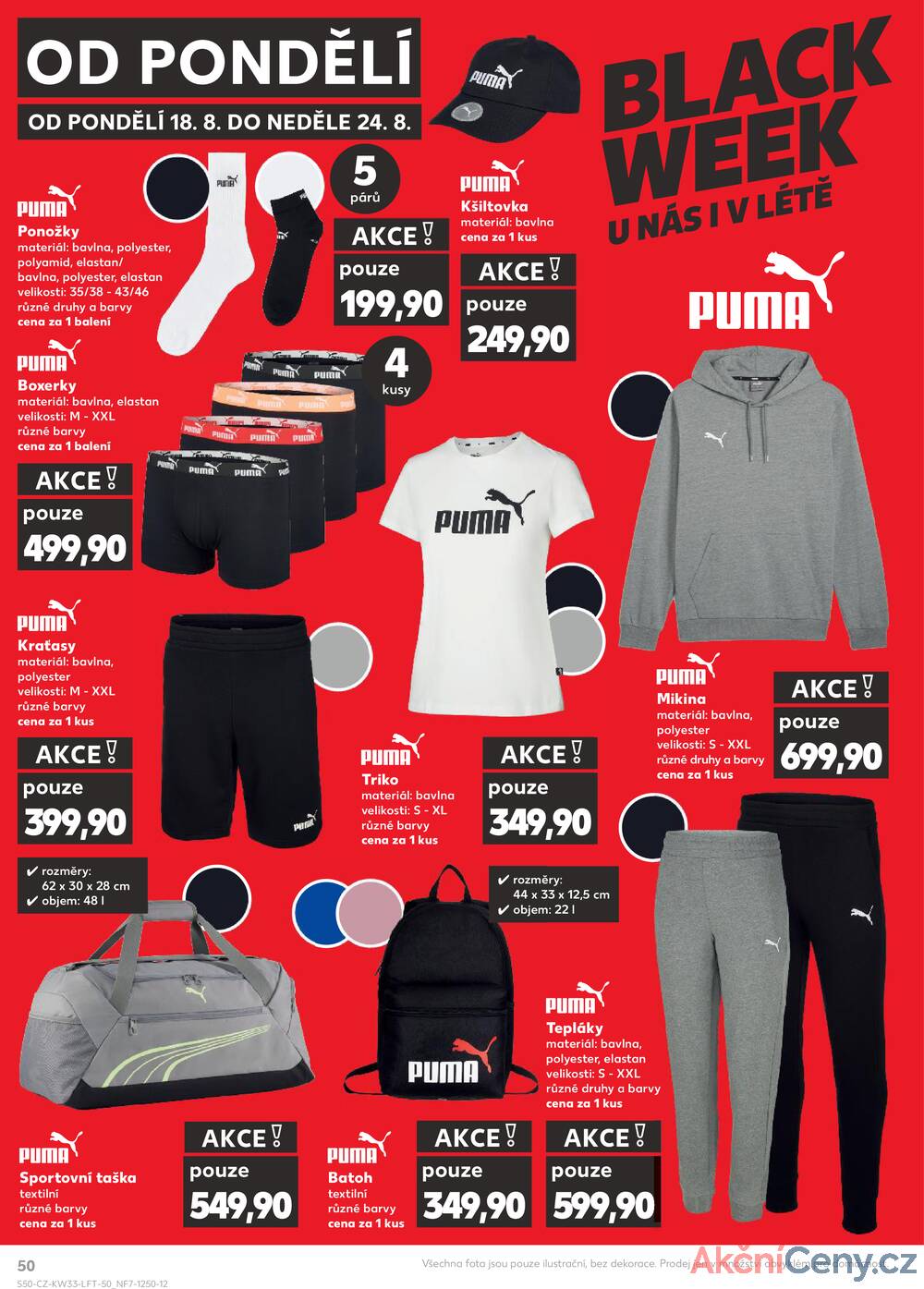 Leták Kaufland - Kaufland 13.8. - 19.8. - Kaufland - Tábor - strana 50