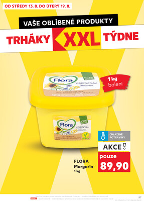Kaufland 13.8. - 19.8. - Kaufland - Jablonec nad Nisou (U Kostela)