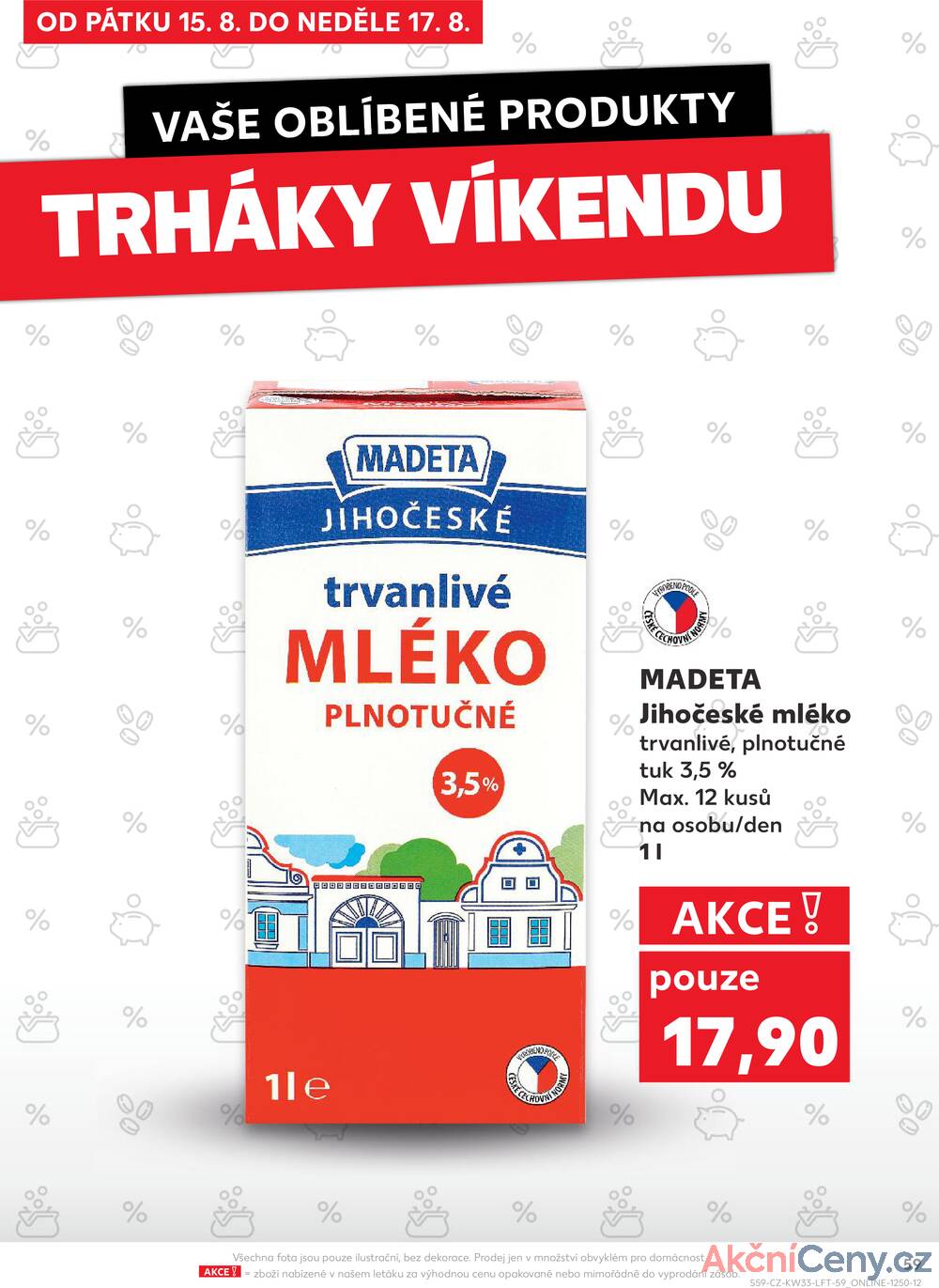 Leták Kaufland - Kaufland 13.8. - 19.8. - Kaufland - Příbram - strana 59