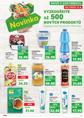 Kaufland 13.8. - 19.8. - Kaufland - Zlín ( OC Čepkov)