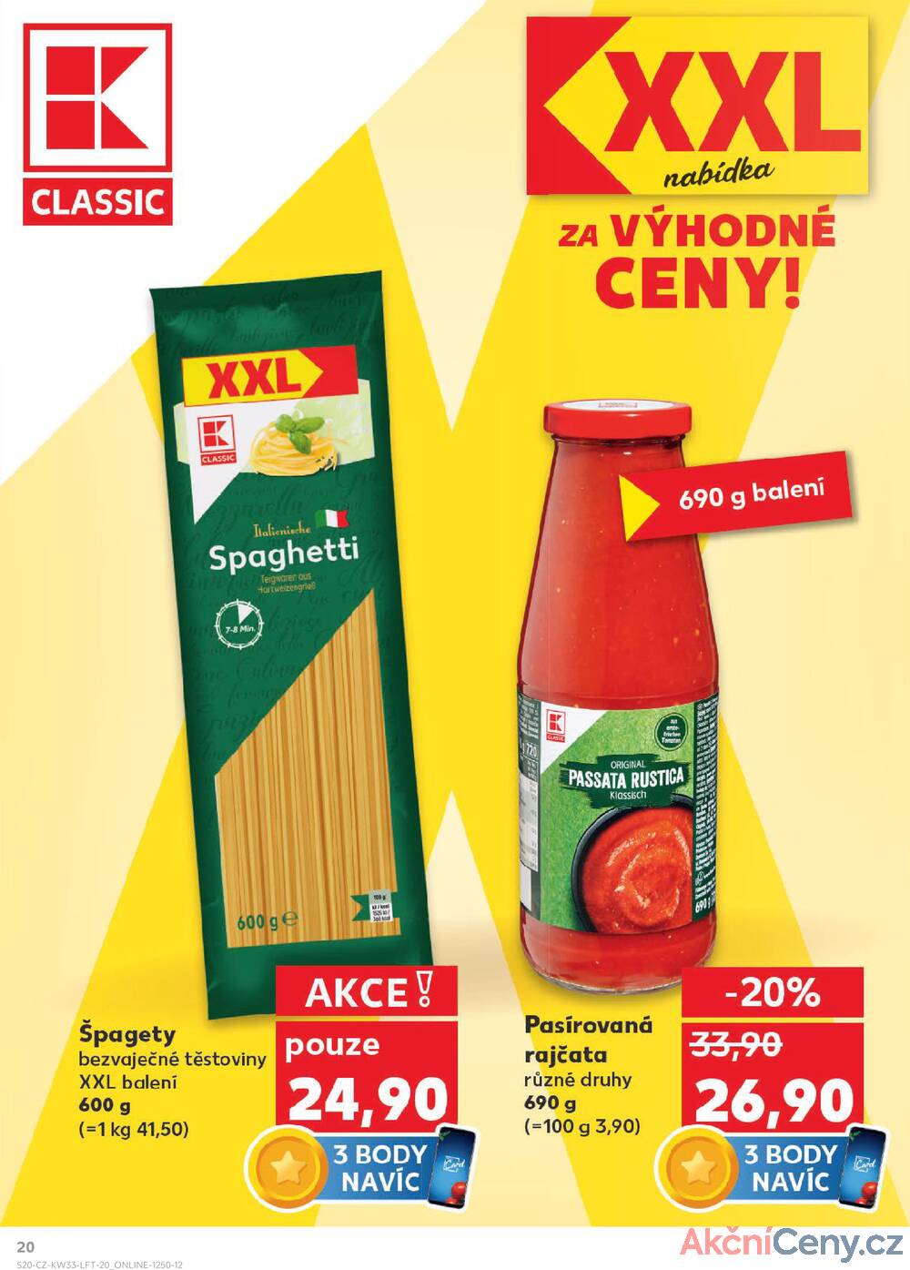 Leták Kaufland - Kaufland 13.8. - 19.8. - Kaufland - Hodonín (Konečná) - strana 20