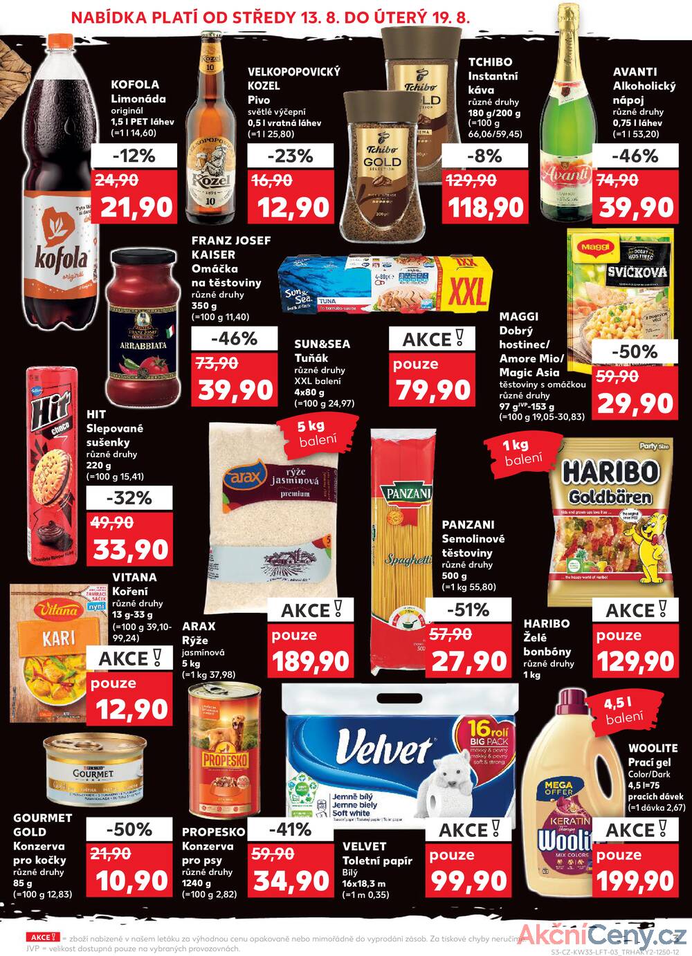 Leták Kaufland - Kaufland 13.8. - 19.8. - Kaufland - Blansko - strana 3
