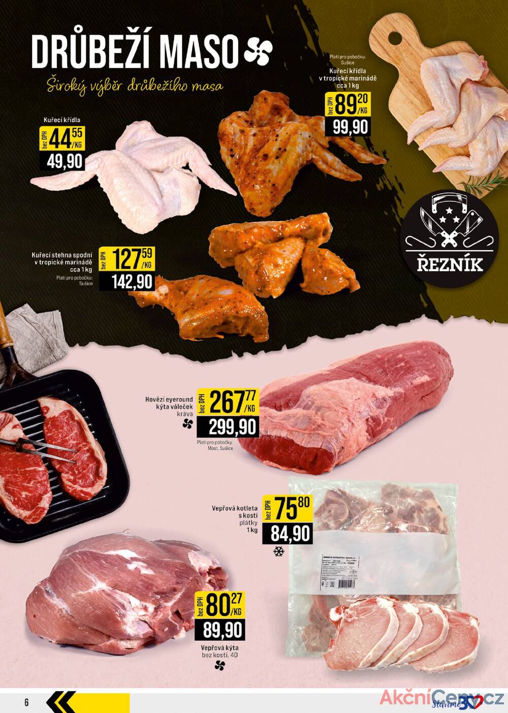 Leták JIP - JIP Cash & Carry České Budějovice, Most, Náchod, Polička, Sušice a Svoboda nad Úpou od 13.8. do 19.8.2025 - strana 6