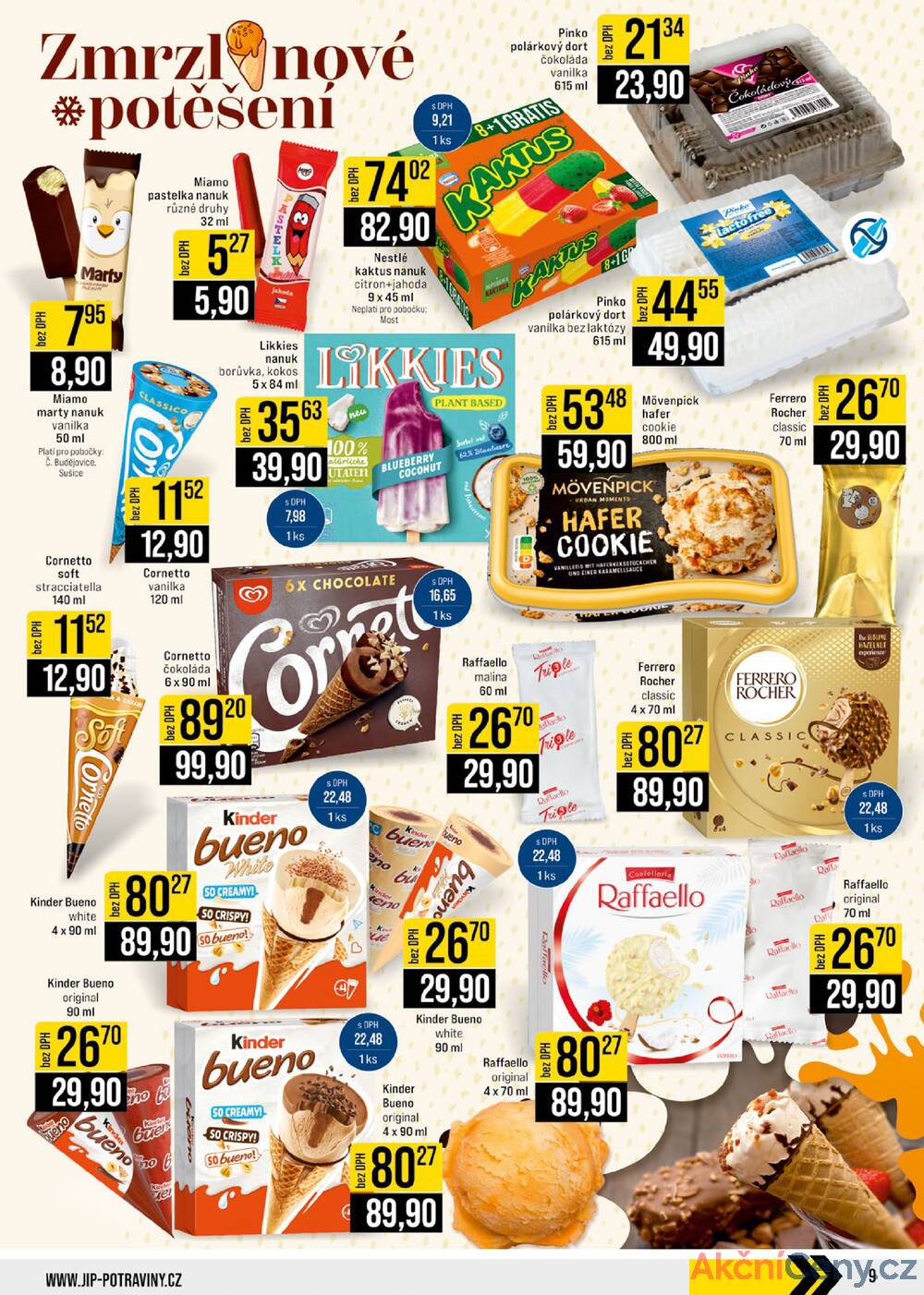 Leták JIP - JIP Cash & Carry České Budějovice, Most, Náchod, Polička, Sušice a Svoboda nad Úpou od 13.8. do 19.8.2025 - strana 9