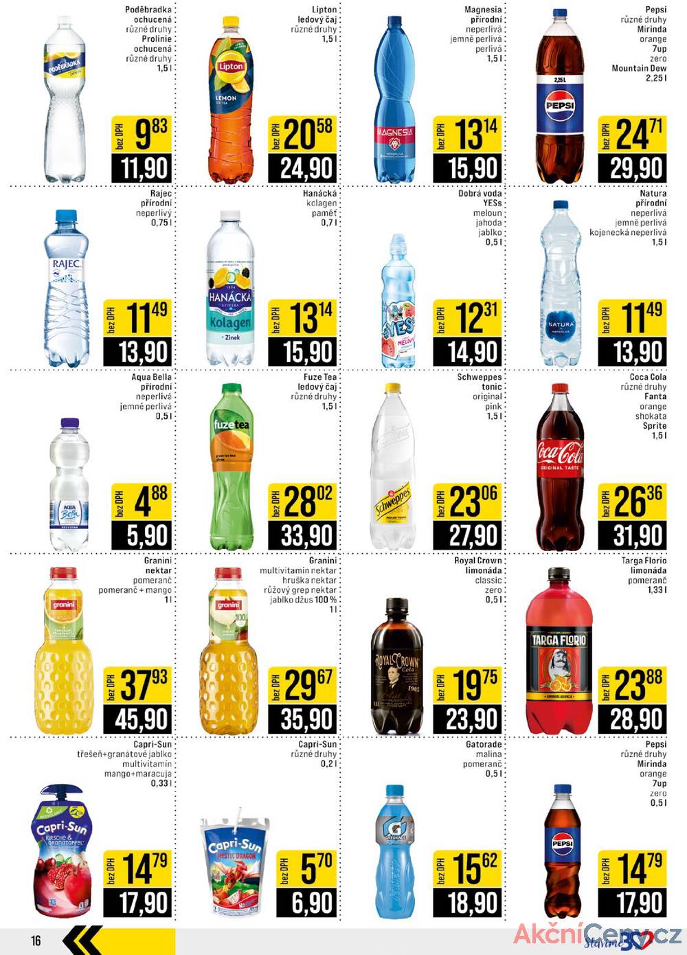 Leták JIP - JIP Cash & Carry České Budějovice, Most, Náchod, Polička, Sušice a Svoboda nad Úpou od 13.8. do 19.8.2025 - strana 16