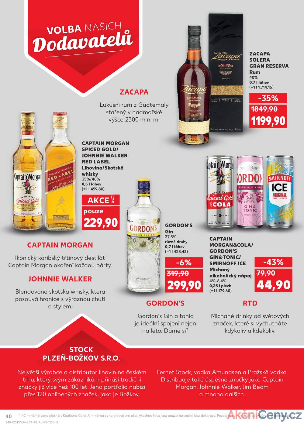 Leták Kaufland - Kaufland 20.8. - 26.8. - Kaufland - Děčín - strana 40