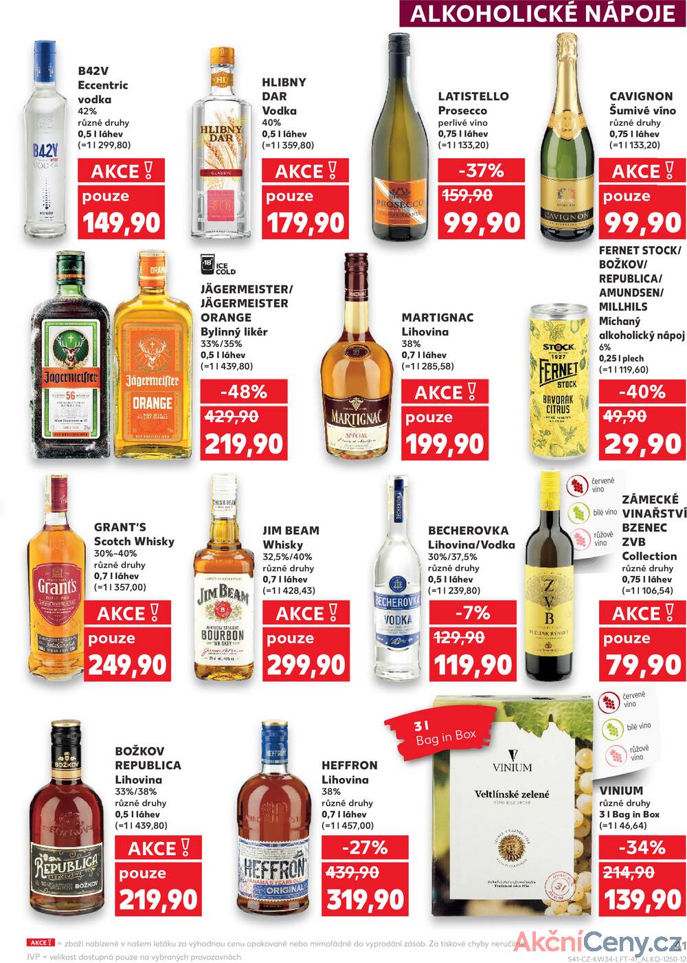 Leták Kaufland - Kaufland 20.8. - 26.8. - Kaufland - Teplice (Čs. Dobrovolců) - strana 41
