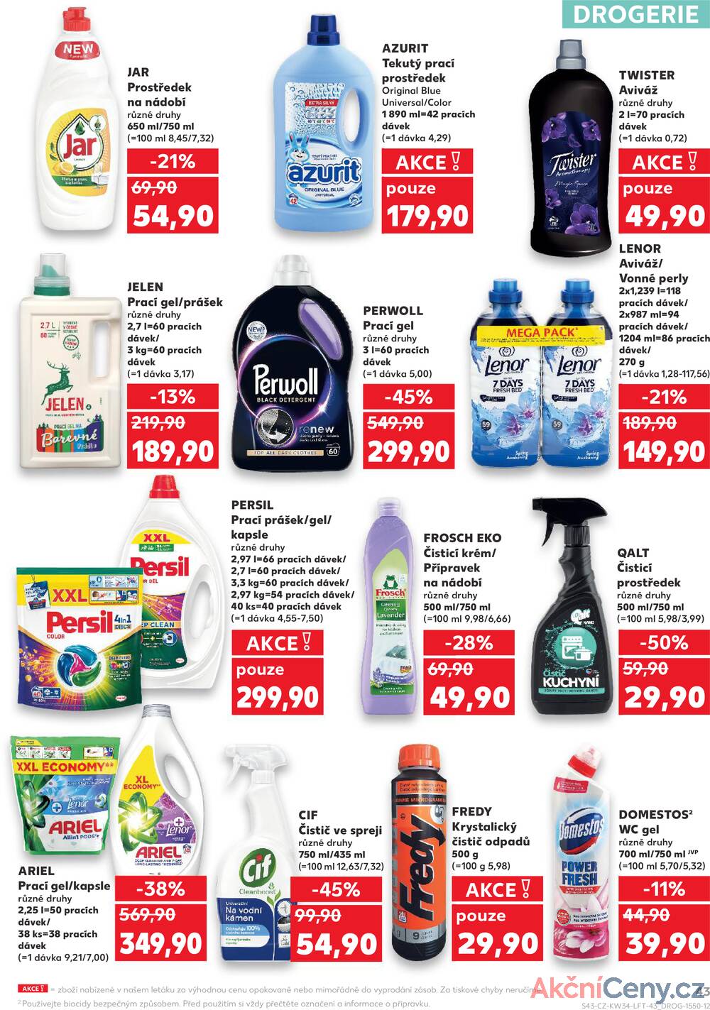 Leták Kaufland - Kaufland 20.8. - 26.8. - Kaufland - Příbram - strana 43