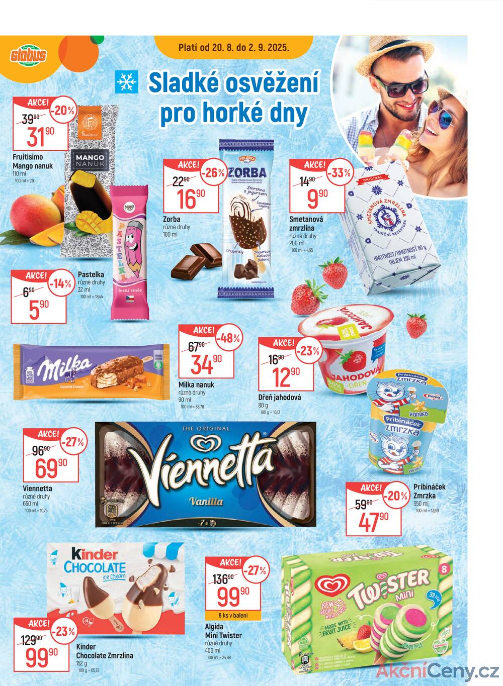Leták Globus - Akční leták Globus 20.8. - 26.8.2025 - Globus Jenišov u Karlových Varů - strana 24