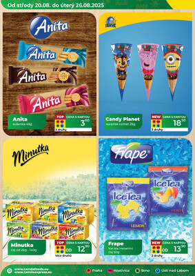 Tamda Foods od 20.8. do 26.8.2025