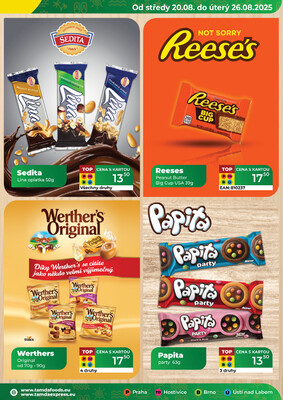 Tamda Foods od 20.8. do 26.8.2025