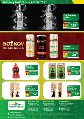 Tamda Foods od 20.8. do 26.8.2025